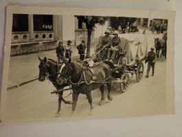 Alte Foto-Karte: Soldaten im Wagen R21