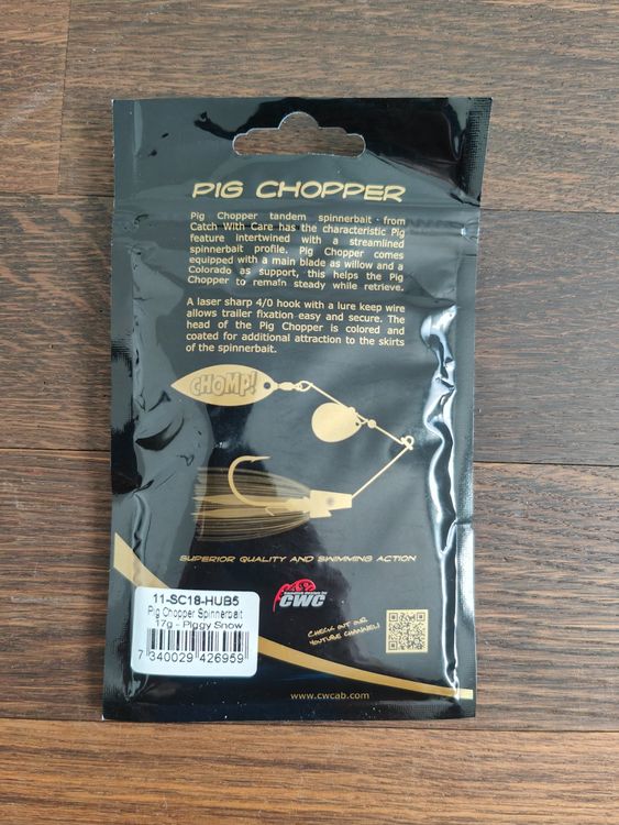 CWC Pig Chopper Spinnerbait ab 1 CHF! | Kaufen auf Ricardo