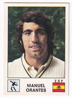 Manuel Orantes ESP Sport Vedettes Panini N° 215