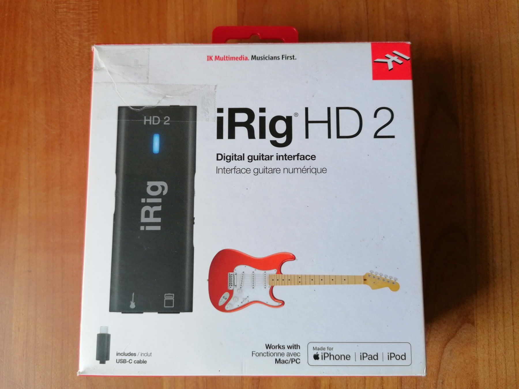 Registratori: IK Multimedia iRig HD 2 Gitarreninterface Digital – Usato da Basel venduto da Fiona-Lea