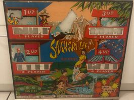 Williams Shangri-La Pinball Platte für Flipperkasten