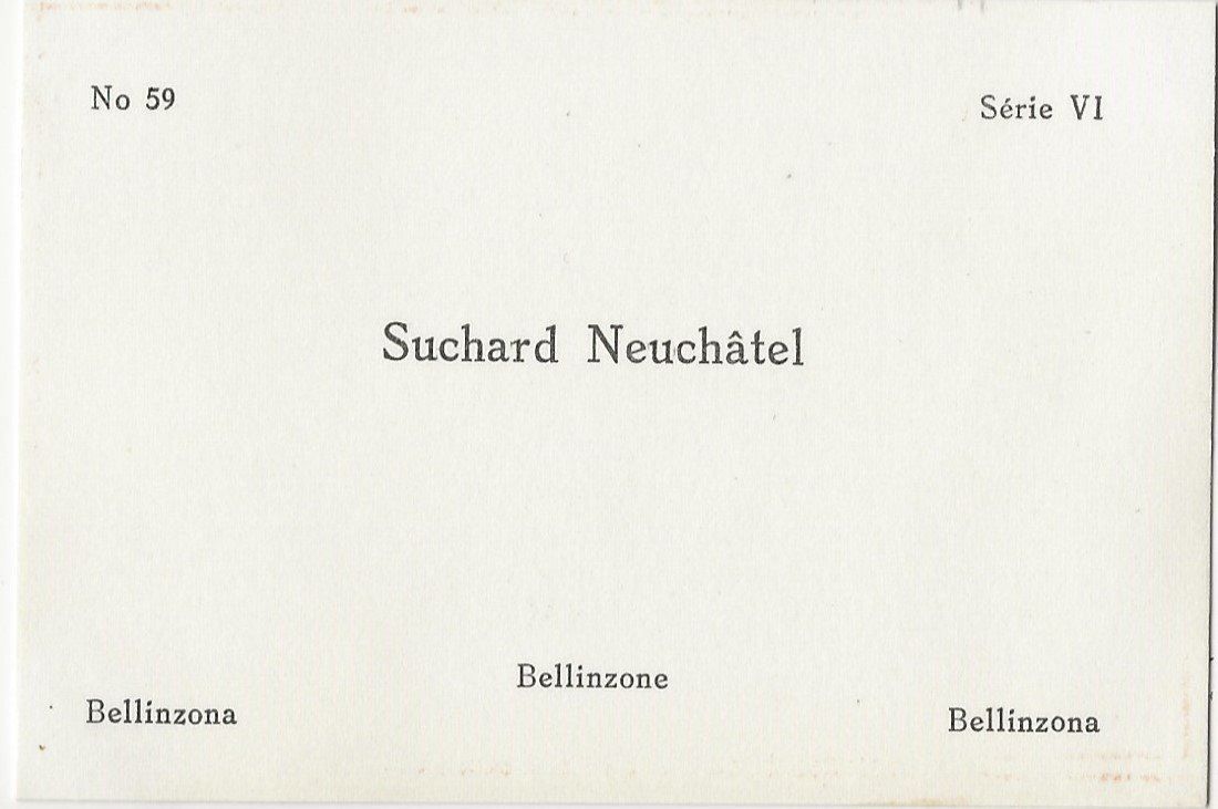 Cartoline postali: Bellinzona, Gotthardbahn, Suchard, keine AK – Usato da Frauenfeld venduto da Merk52 1