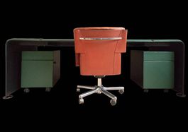 Bureau design by Tito Agnoli X Grassi, Italie 80s