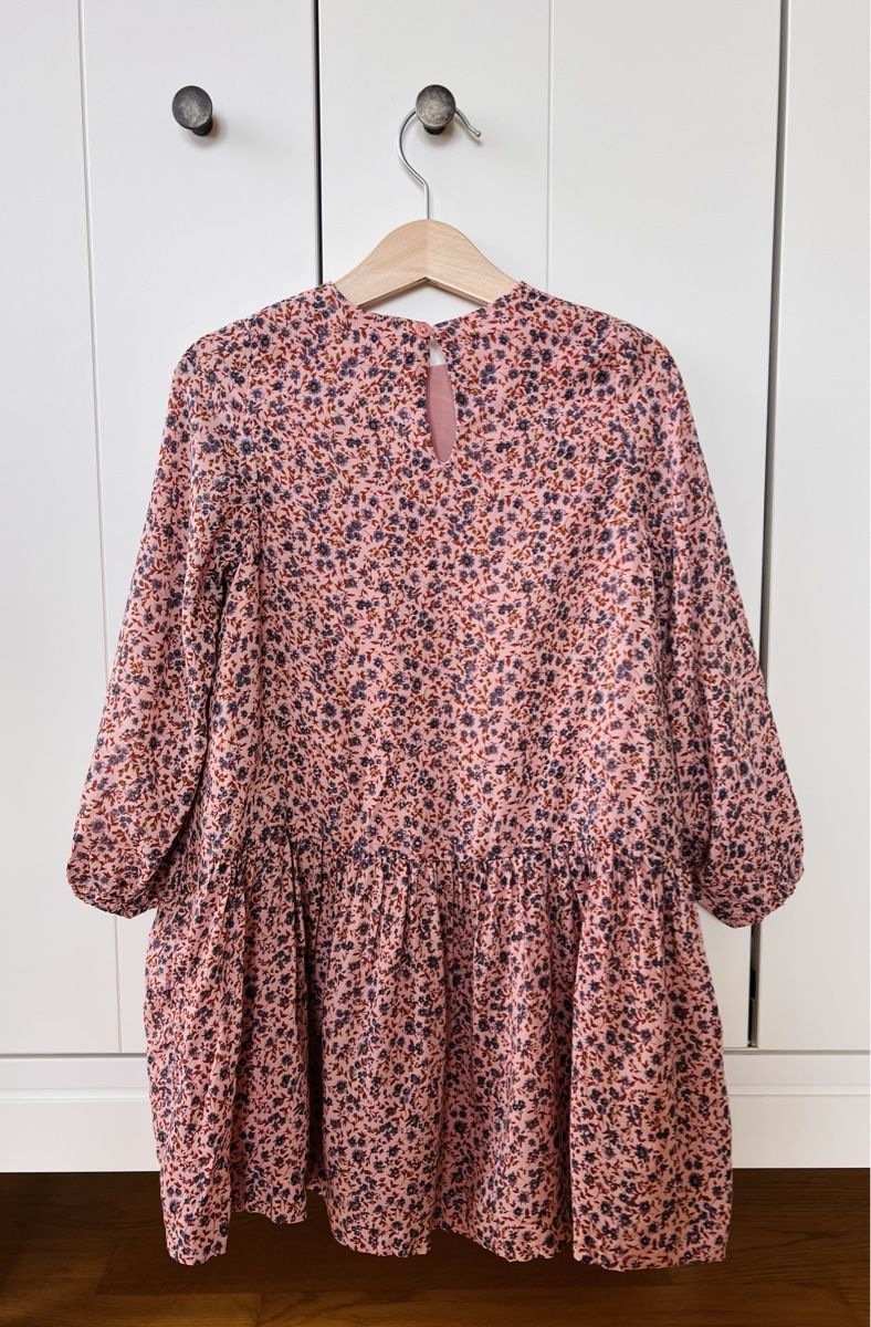Mango Vestiti & Gonne: Mango, 110, Kleid, rosa, Blumen, neu – Nuovo e nell'imballaggio originale da Burgdorf venduto da rulan 2