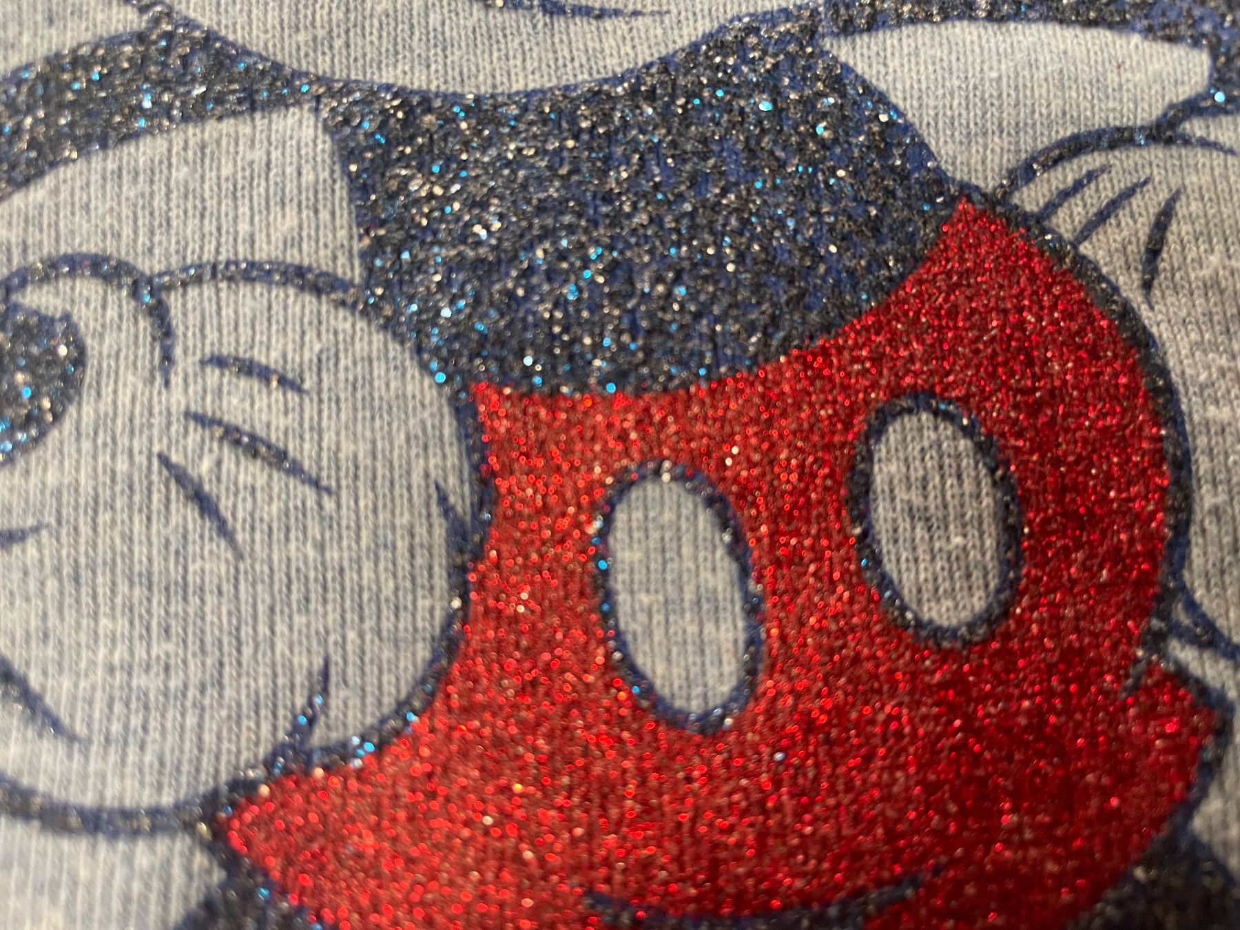 Disney T-shirt: Vintage Mickey Mouse T'Shirt Small mit Glanz – Usato da Bern venduto da Rigoler 4