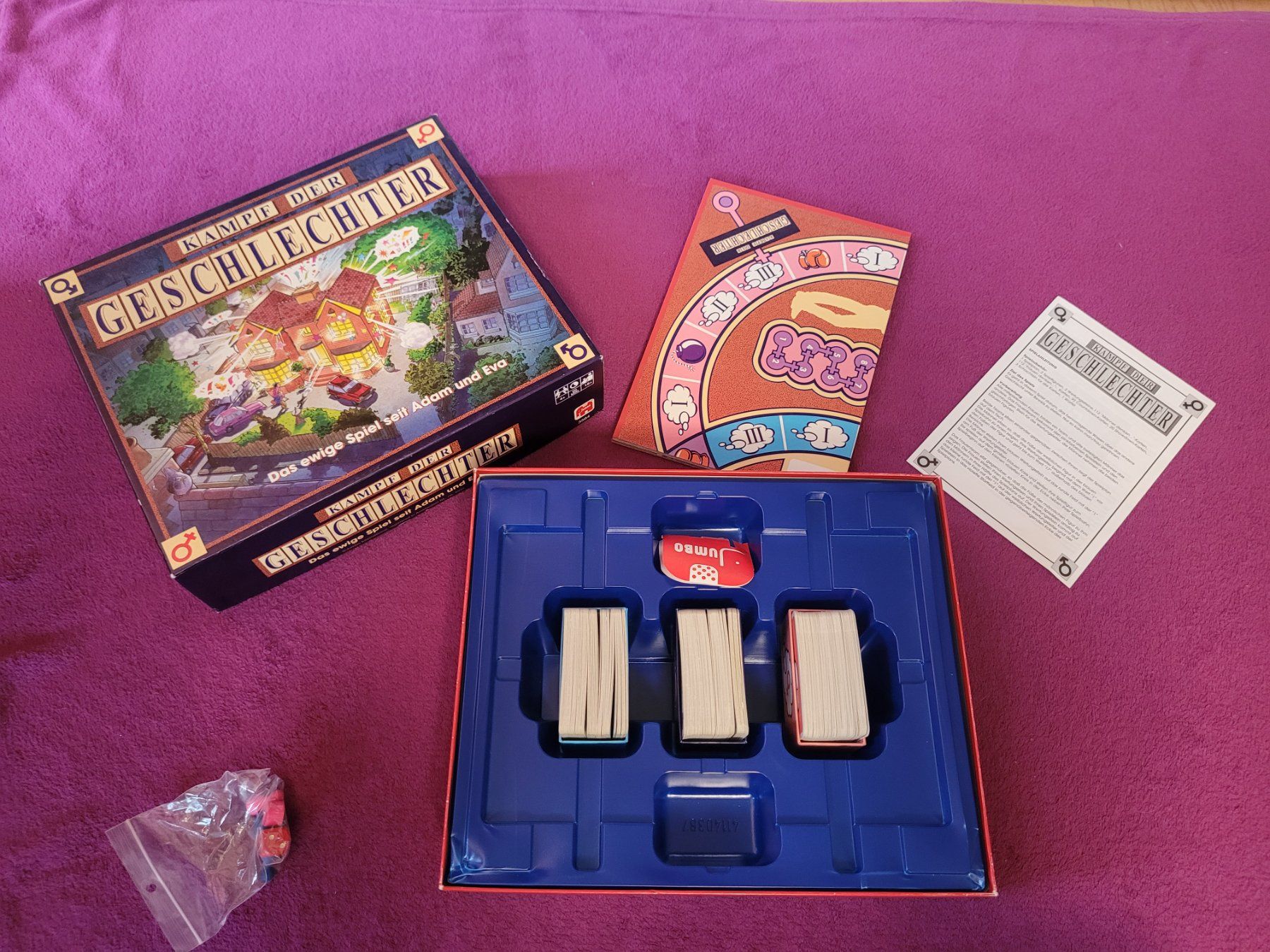 Giochi: Spiel - Kampf der Geschlechter - von Jumbo – Usato da Müllheim Dorf venduto da Seeeule01 1