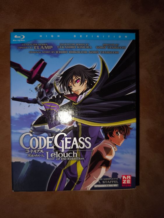 Code Geass - Lelouch of the Rebellion - Staffel 1 Blu-ray (Gebraucht ...