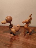 2 Holztiere verm Dänisch Stil Kay Bojesen vintage