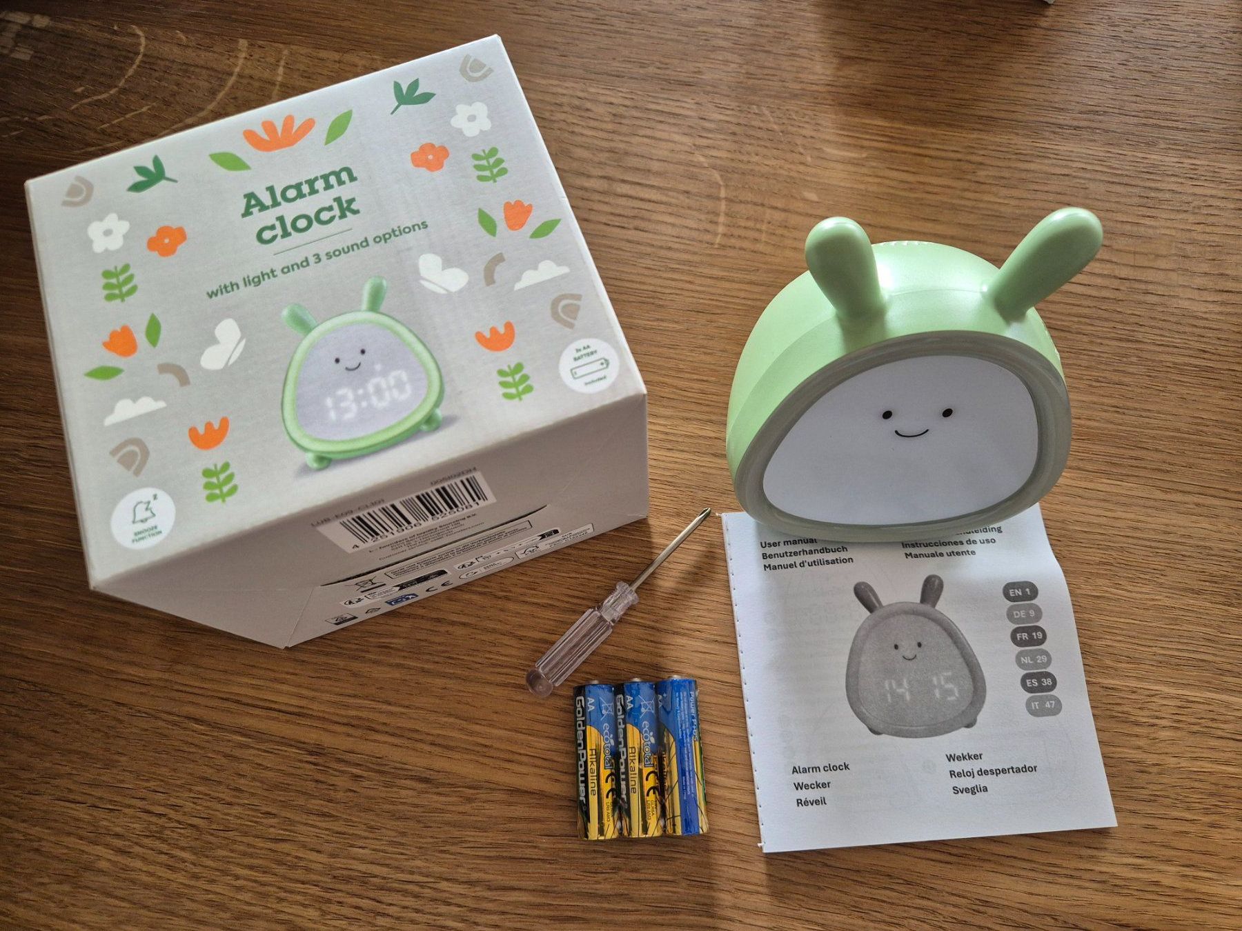 Sveglie: NEUF av. emb. Coop Spring kids alarm clock – Nuovo e nell'imballaggio originale da Satigny venduto da Helene2014 2