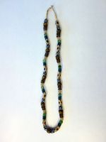 Glas Trade Beads Kette African Krobo Beads Ghana handmade