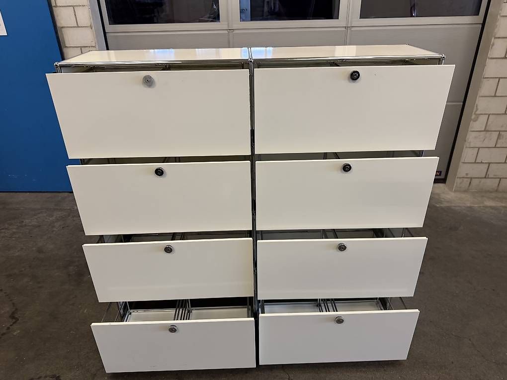 USM Regale: USM Haller Sideboard Reinweiss 2X4 – Gebraucht aus Dietikon von Kumar_Occasionen 4