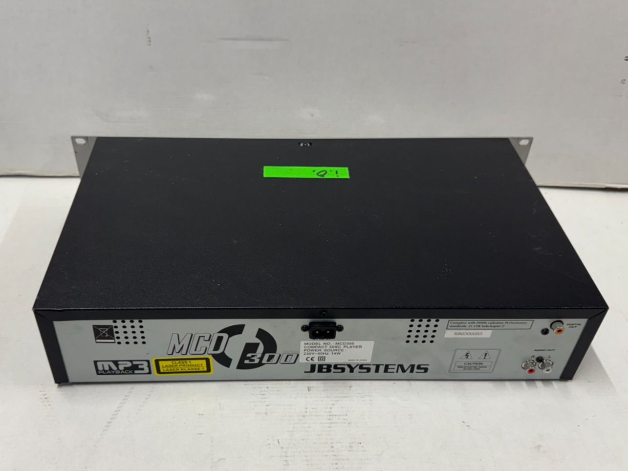 Systèmes audio & multimédias: JB Systems MCD 300  Single MP3/CD Player (A313) – D'occasion à Däniken SO par Profog1 5