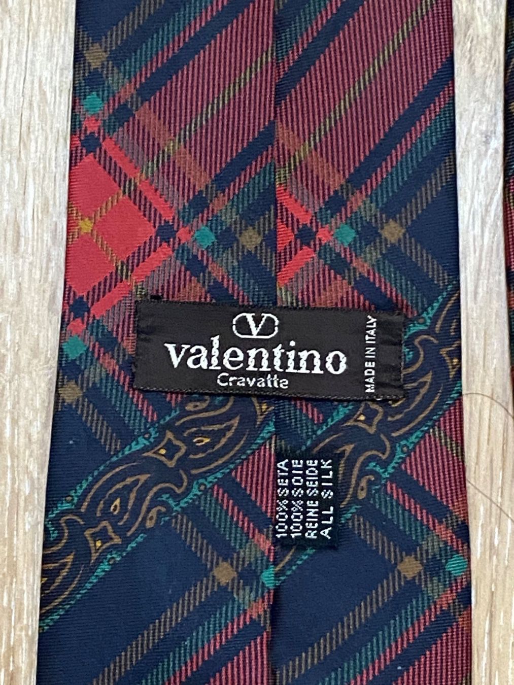 Krawatten: Beautiful vintage VALENTINO silk tie – Neu (gemäss Beschreibung) aus Grund b. Gstaad von PlageNeige 4