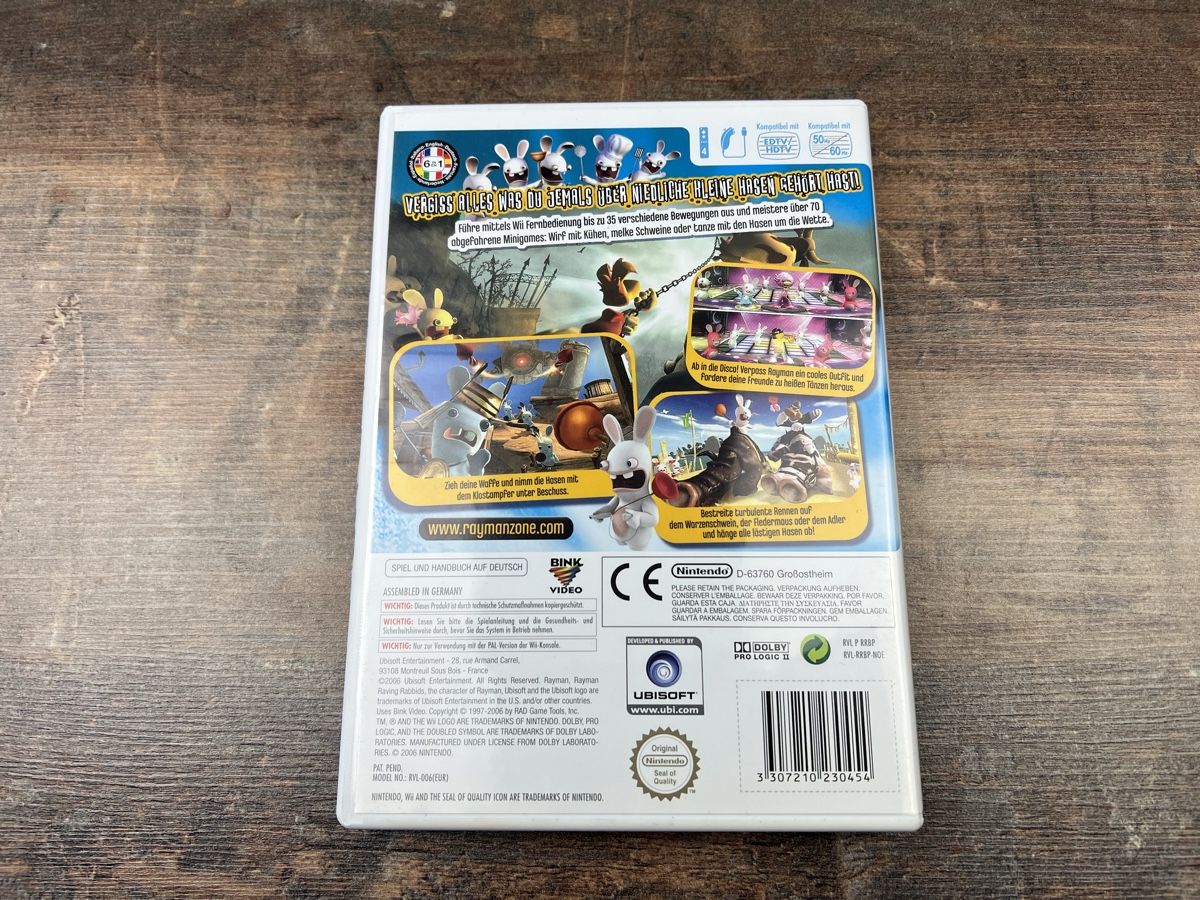 Nintendo Spiele: Rayman Raving Rabbits Nintendo Wii Spiel – Gebraucht aus Hallau von R.R.91 1