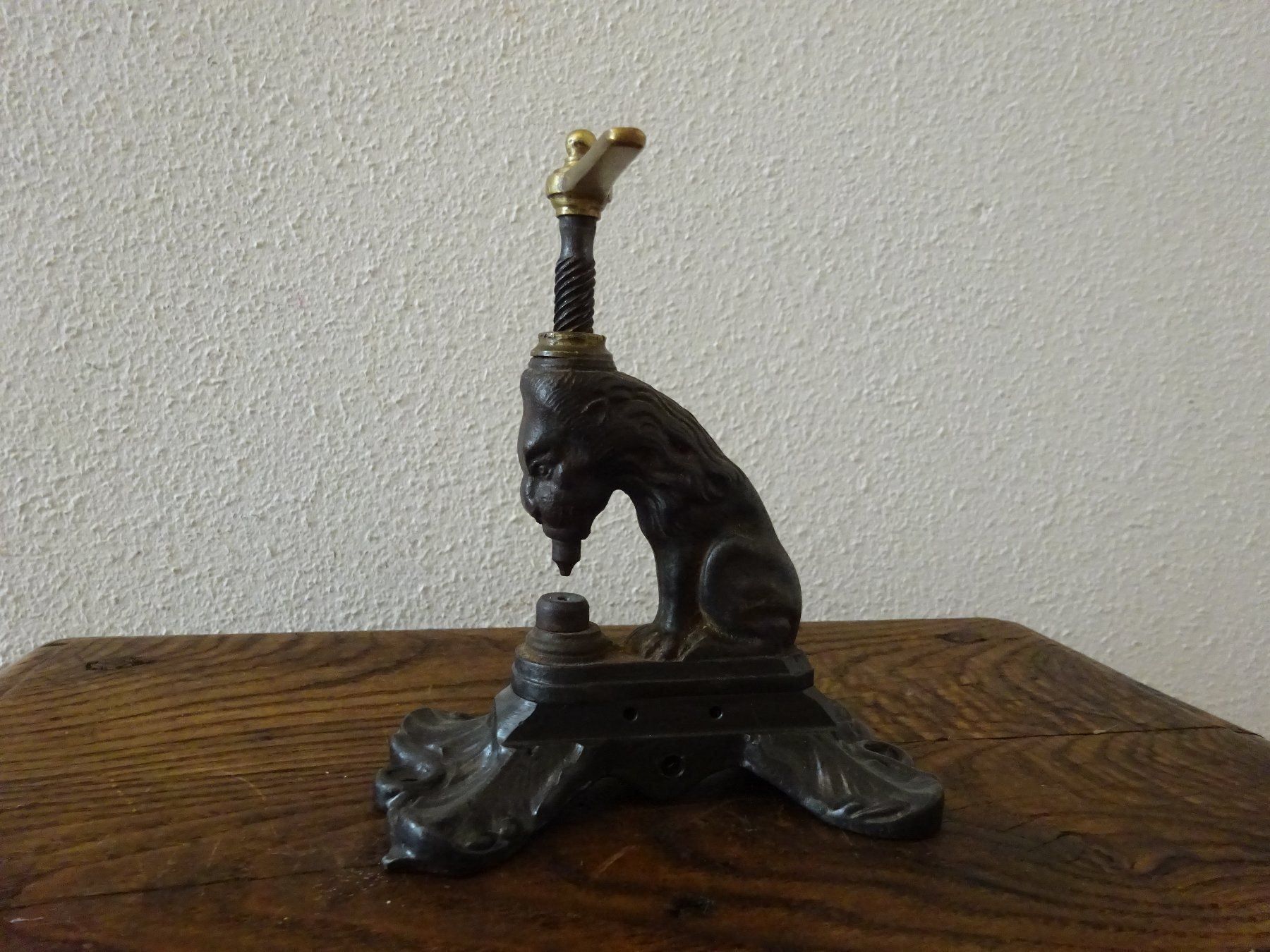 Sculture & Statue: Interessante Eisenskulptur / Löwe – Usato da Esslingen venduto da eintagammeer 3