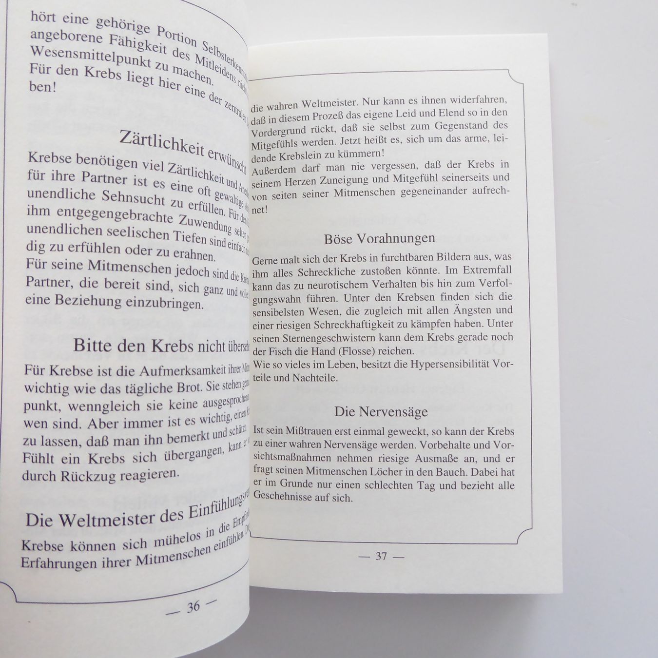 Libri: Krebs - Tierkreiszeichen – Usato da Basel venduto da Kunterbunt12 7