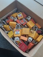 Box mit 50 ABUS-Sicherheitsschlösser + Schlüssel