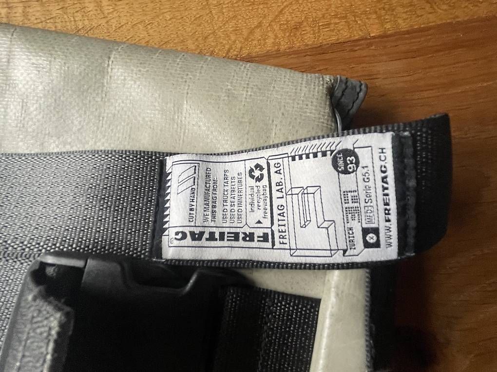 Freitag Taschen: Freitag Tasche - Serie G5.1 - Grau – Gebraucht aus Bern von schnha 3