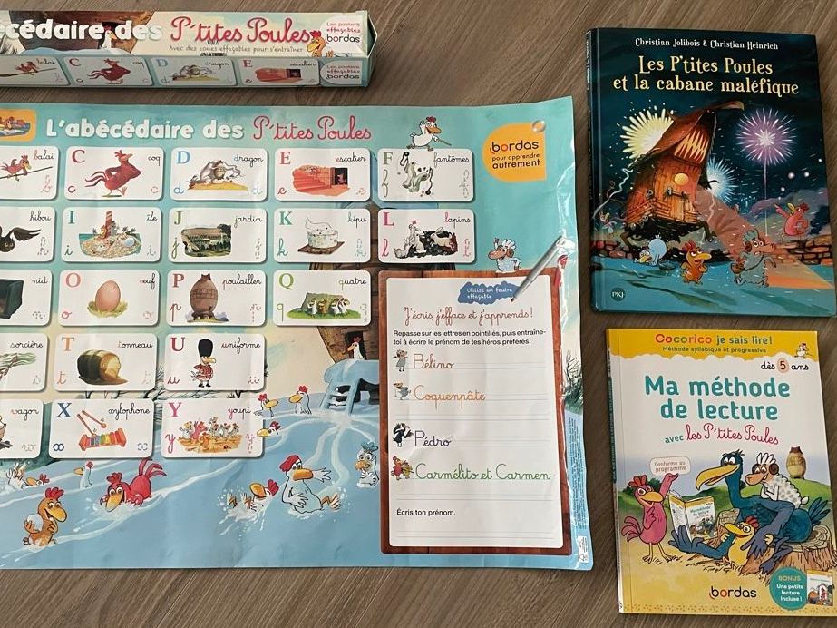 Libri: Les P'tites Poules : Méthode de Lecture Syllabique 3H CP – Usato da Sierre venduto da Ruyfigas