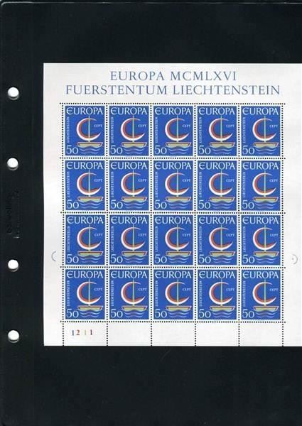 Tutti i francobolli: 1966 Europa Bogen Abart br.Wellen – Nuovo (secondo la descrizione) da Winterthur venduto da Kyoung