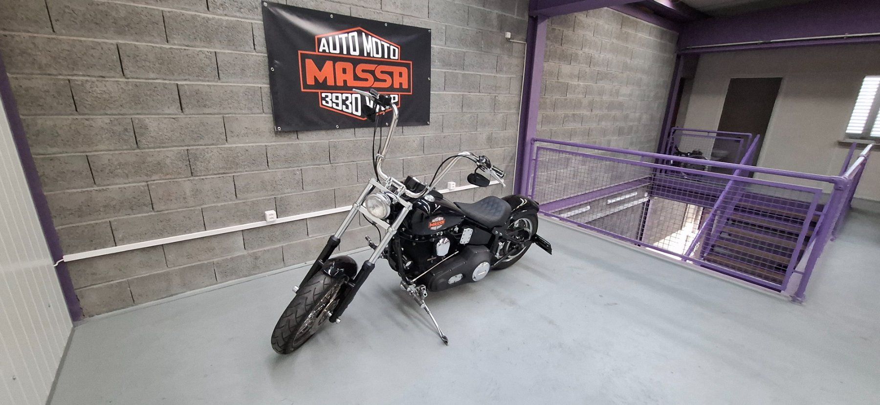 Harley-Davidson Chopper: Harley Softail EVO FXSTB – Usato da Visp venduto da Automotomassa 1