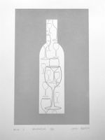 Artwine 8, Jürg Widmer, Siebdruck