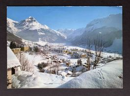 AK Engelberg mit Hahnen