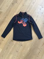 Warmes Funktionsshirt Kinder Gr. 140 Top Zustand schwarz/rot