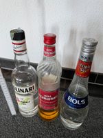 3 angefangene Schnäpse Spirituosen ab 1Fr