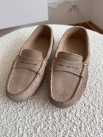 Loafer / Mocassins Grösse 38 beige Wildleder