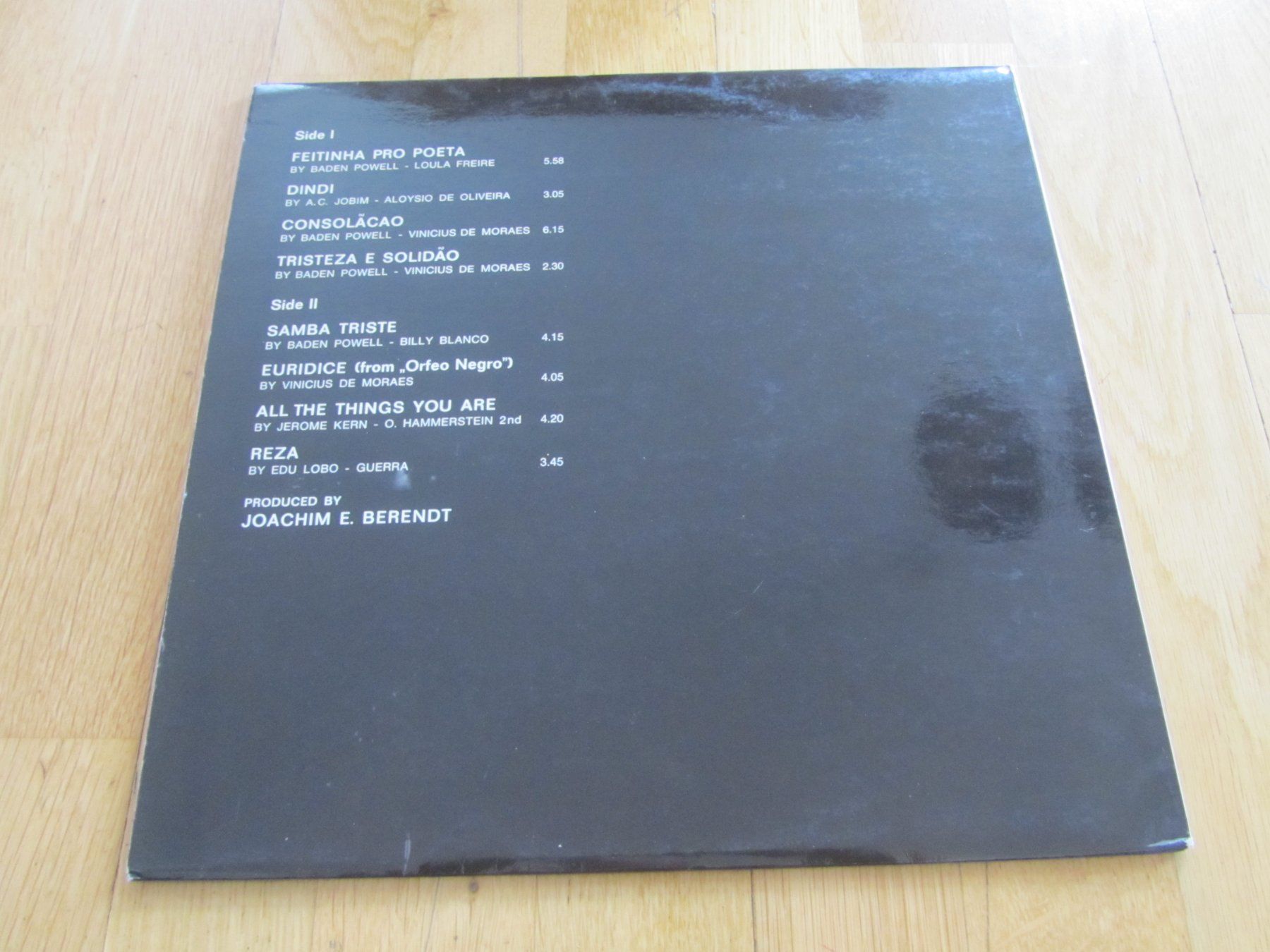Dischi in vinile: Baden Powell - Poema On Guitar LP, SABA – Usato da Seengen venduto da mikelele 4