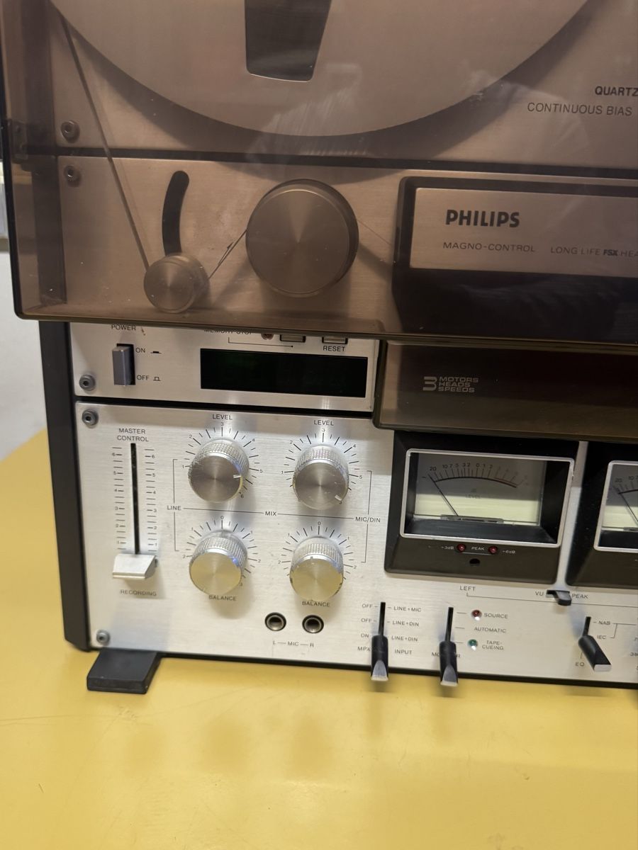 Philips Apparecchi a nastro: Philips N4520 Bandmaschine  – Usato da Schlieren venduto da Freundlich02 3