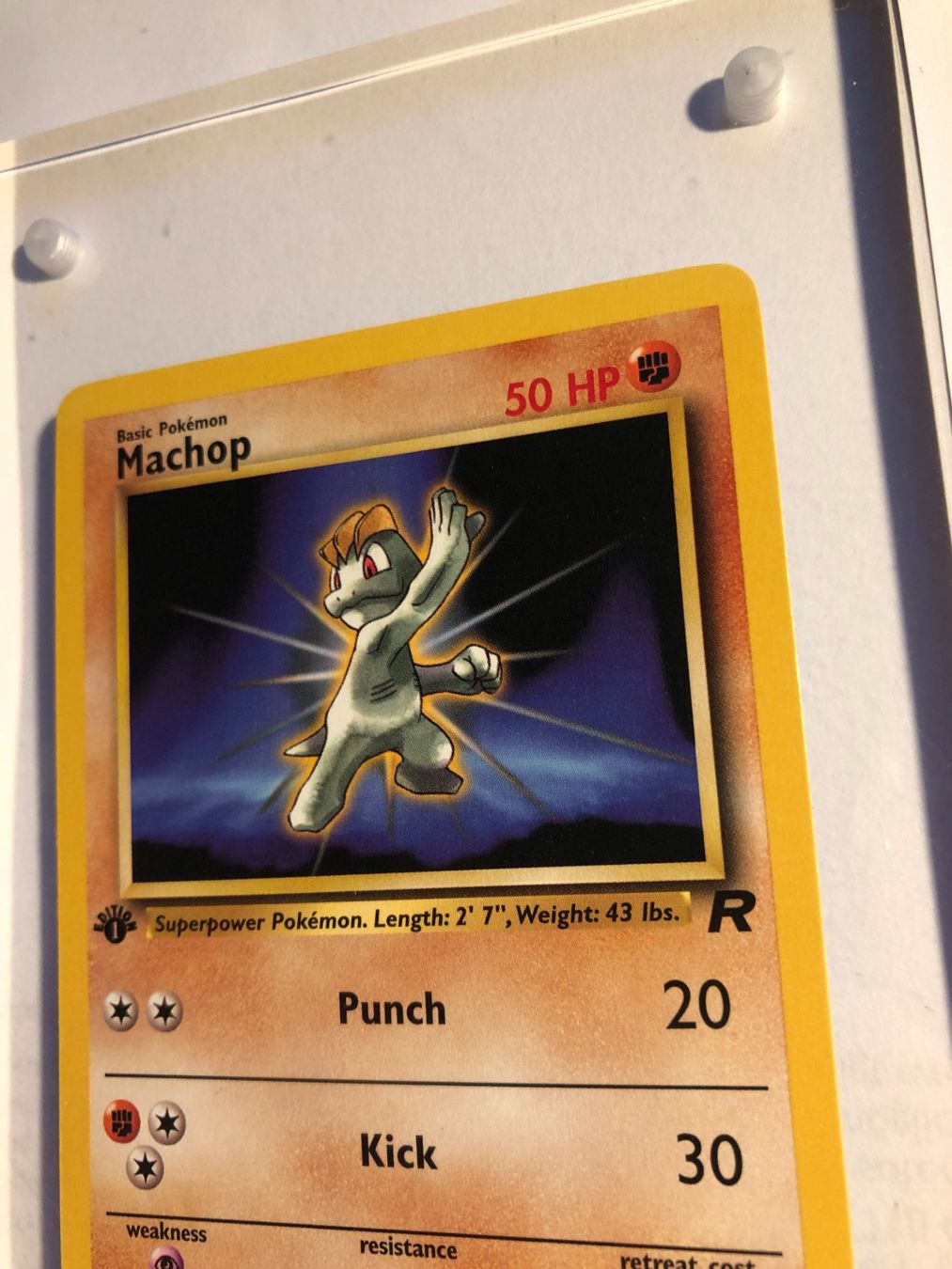 Carte collezionabili: Machop 1st Team Rocket - MINT - ab 1.- – Usato da Giubiasco venduto da dan_pr8b 3