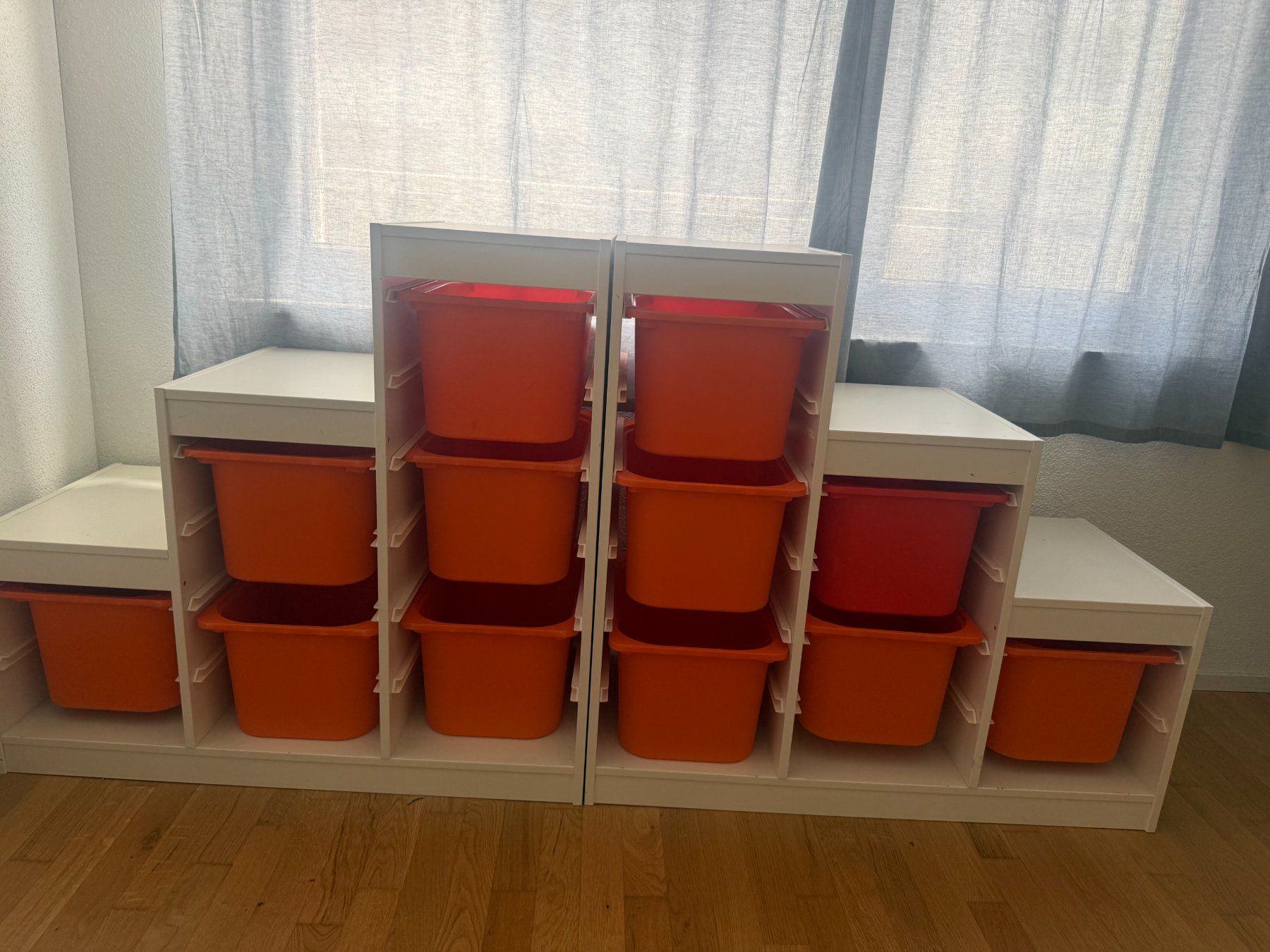 Scaffali: IKEA TROFAST Storage with boxes (2 sold together) – Usato da Küssnacht am Rigi venduto da mir_5tq6