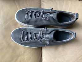 PAUL GREEN Sneakers grau Nubuk supersoft Gr. 7.5 / 41 NEU
