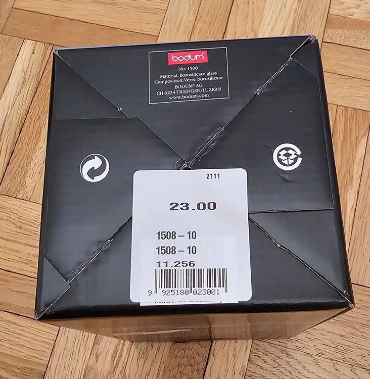 Ersatzglas für original bodum French Press 1 Liter / Kaffee Kaufen