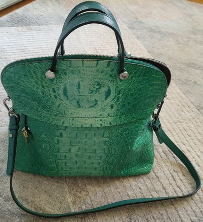 Sac Furla en cuir effet crocodile. Parfait état.