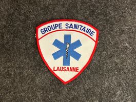 Patch, VD, Police Lausanne, Groupe Sanitaire