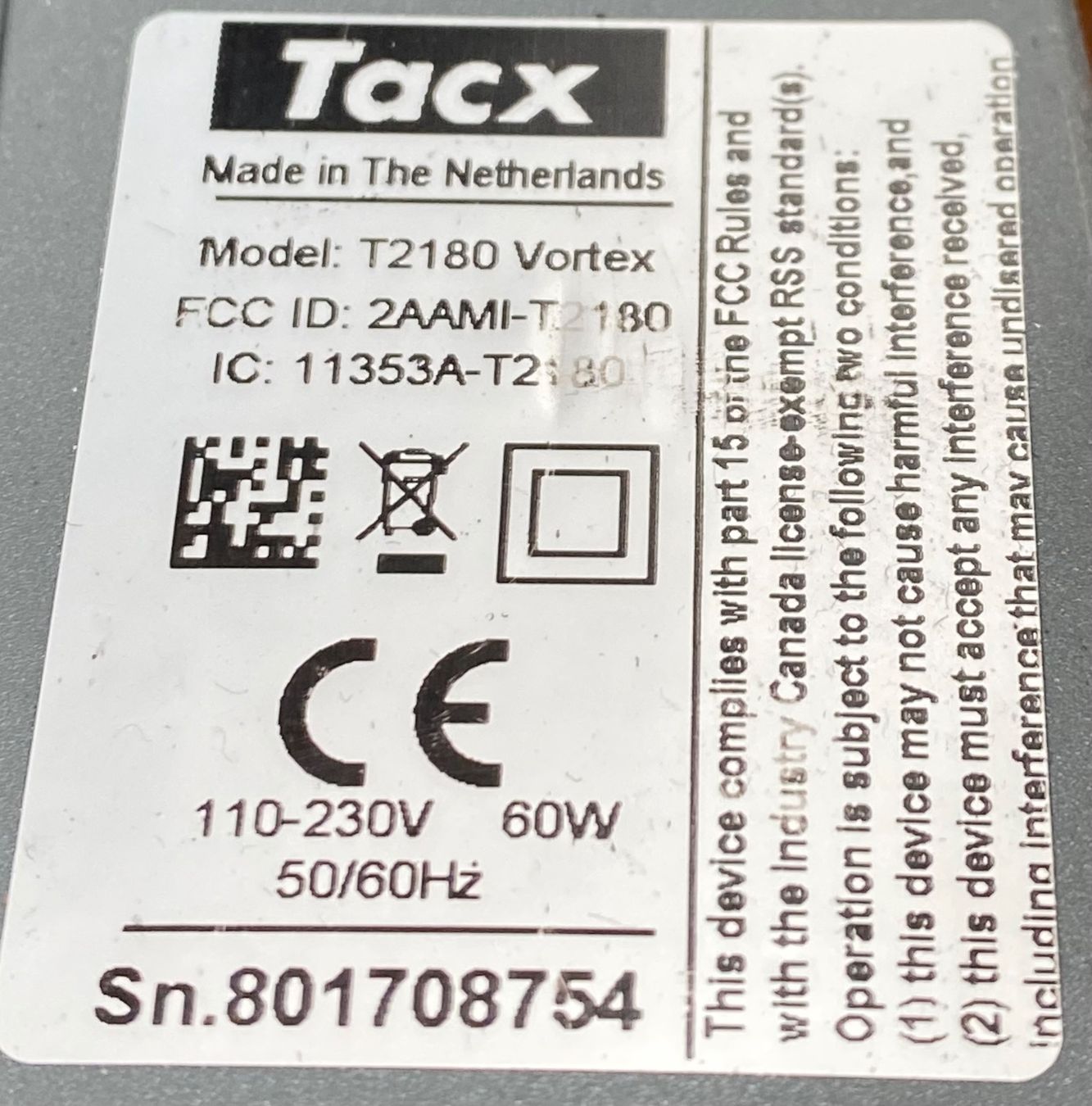 Hometrainer: Tacx Rollentrainer – Usato da Grellingen venduto da Unko111 3