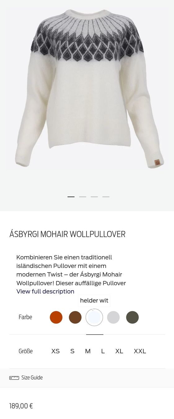 Maglioni & Felpe: Wollpullover mit Argyle-Muster, Grösse S, Winter-Warm – Usato da Bülach venduto da Recherchieren