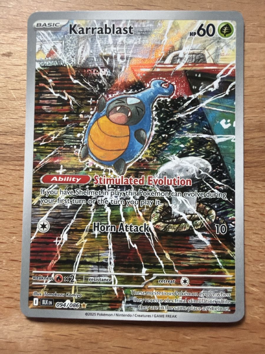 Pokémon Sammelbilder & Trading cards: Karrablast 094/086 EN – Neu (gemäss Beschreibung) aus Conthey von Vswissplugs.com 1