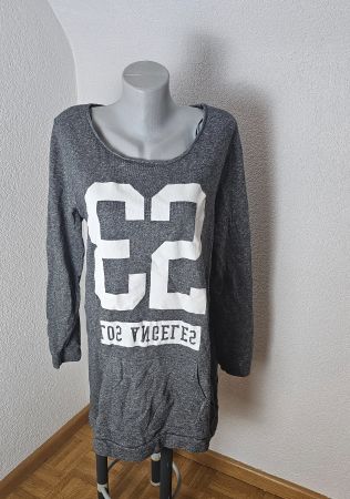 bequemes Sweat Kleid ca. Gr. 42 (44/46) von Rainbow