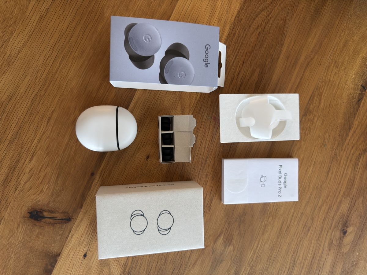 Google Cuffie: Google Pixel Buds Pro 2 Kopfhörer mit Ladecase DEFEKT – Difettoso da Zug venduto da car_fr2j 1
