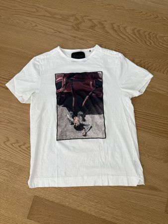 T-Shirt weiss mit Print Limitato Grösse M guter Zustand