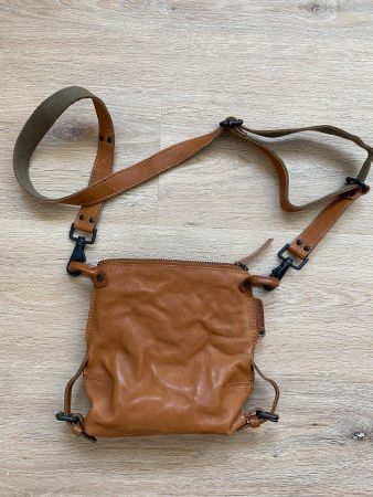 Schultertasche Leder cognac Marke aunts & uncles Topzustand