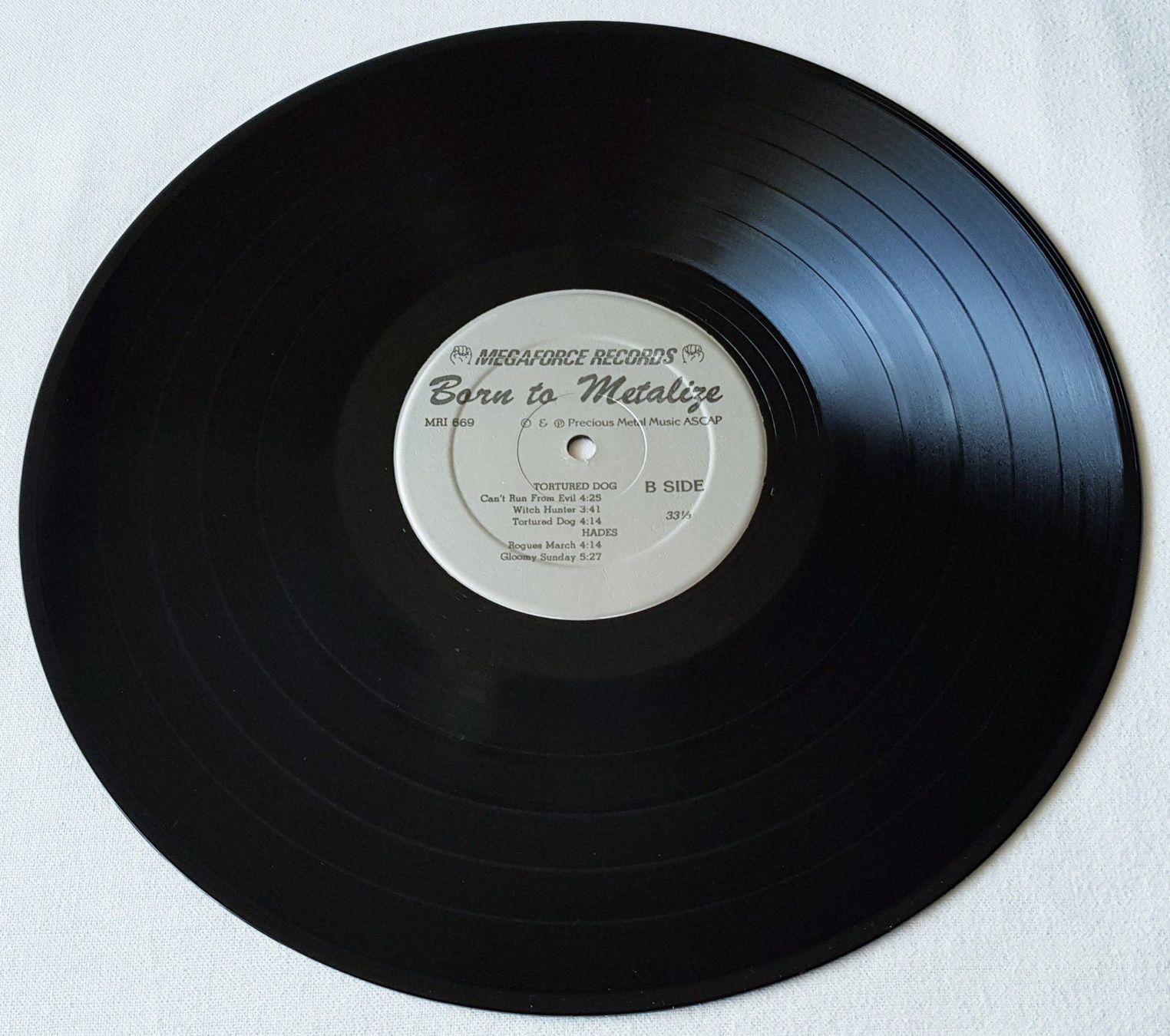 Dischi in vinile: Born To Metalize - LP - 1984 - US First Press - Megaforce – Usato da Uster venduto da Zardodel 3
