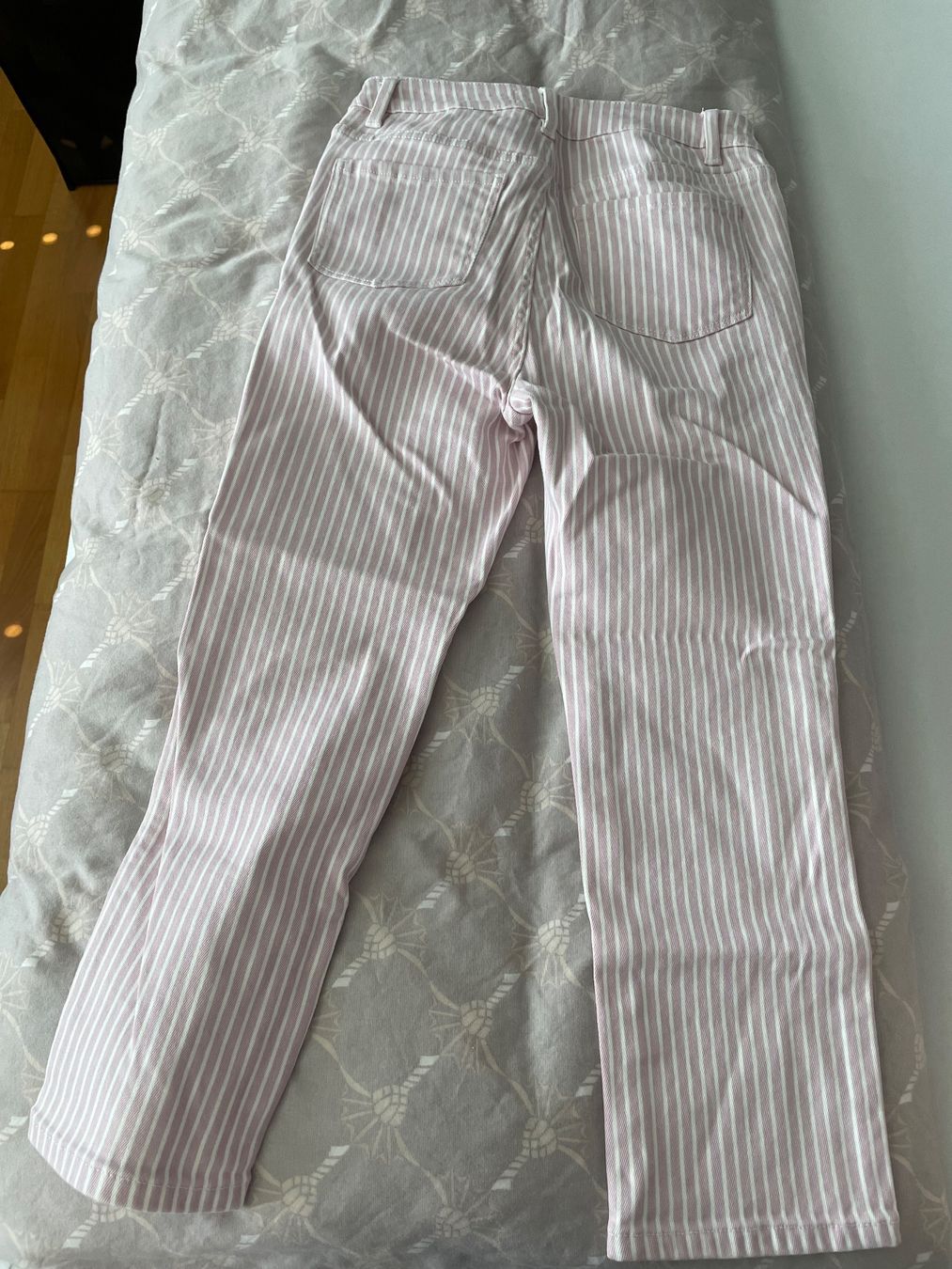 Next Jeans: Next CROPPED - Jeans Slim Fit - pink stripe – Usato da Zürich venduto da SeldaY 2