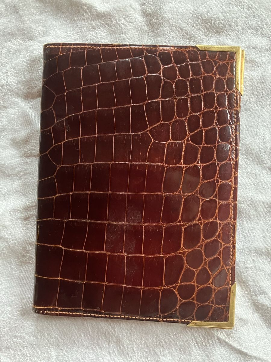Portefeuilles: Brieftasche aus Krokoleder – D'occasion à Bassersdorf par groovygremlin 1