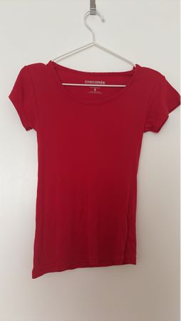 Chicoree T-Shirt rot Groesse S guter Zustand