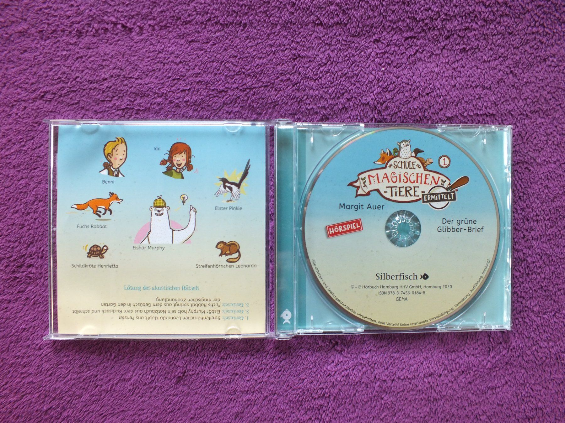 Audiolibri: Die Schule der magischen Tiere Ermittelt CD - Glibber Brief – Usato da Müllheim Dorf venduto da Seeeule01 2
